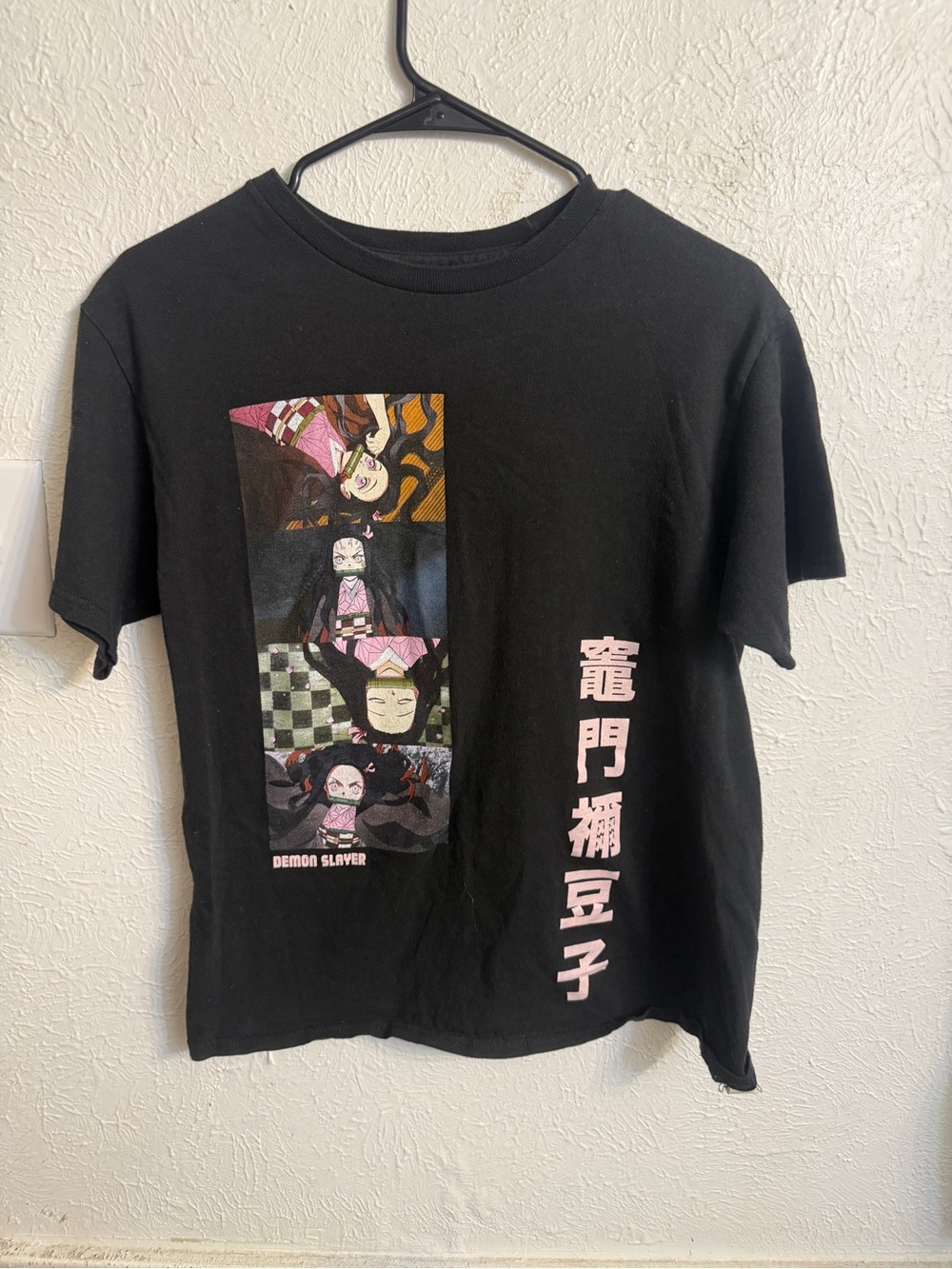 Demon Slayer Nezuko Graphic Tee - Black